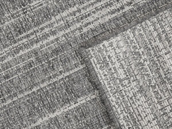 Obojstranný koberec Elle Decoration GEMINI Melange strieborný