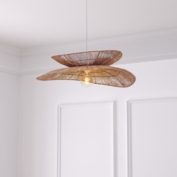 Atmosphera - Luster na lanku ALARA 1xE27/40W/230V juta