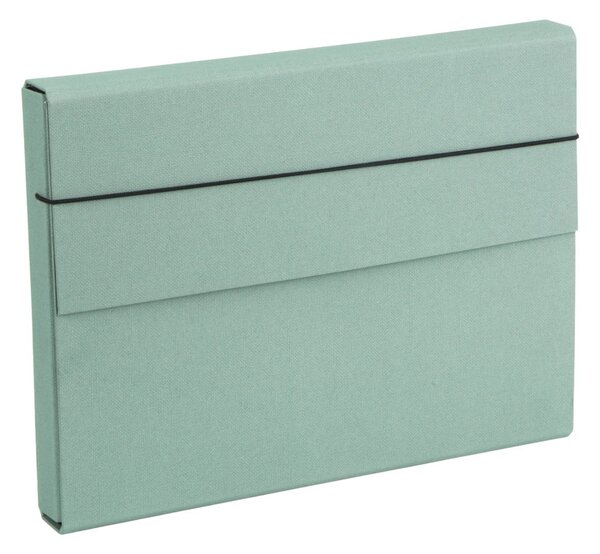 Zelený kartónový organizér Olof Canvas Paper Laminate – Bigso
