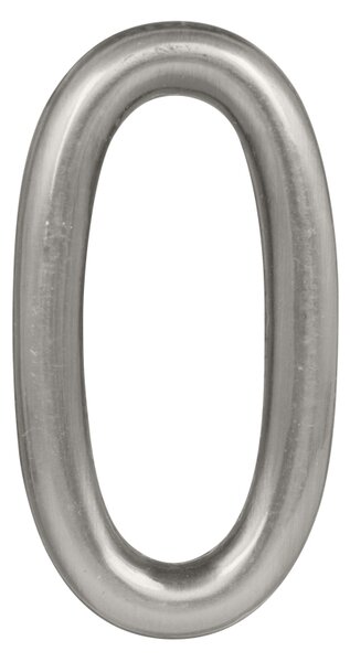 MP - DOMOVÁ ČÍSLICA "0" - 75 mm - nalepovacia