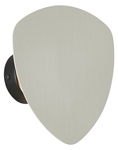 Dizajnové nástenné svietidlo béžové organické 20 cm 2-svetlá - Pulley