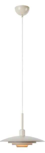 Markslöjd závesné svietidlo Piny, béžové, Ø 35 cm, kov, E27, Krémová / jantárovo žltá, Obývacia izba / jedáleň, kov, Moderný, Závesné svietidlo