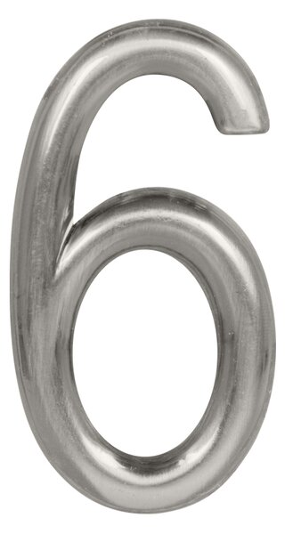 MP - DOMOVÁ ČÍSLICA "6"- 75 mm - nalepovacia