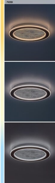 Rabalux 71281-LED stmievateľné stropné svietidlo ZOFRAEL 24W/230V 3000-6500K pr.40cm+DO