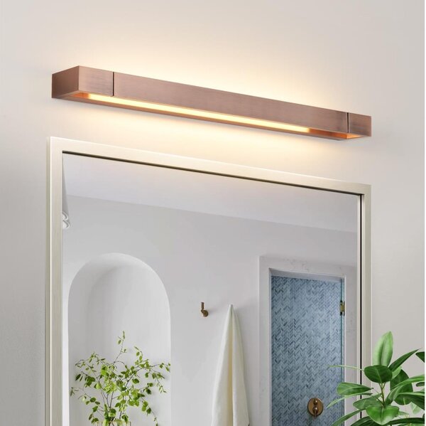 Brilagi-LED Kúpeľňové osvetlenie zrkadla AQUA LINE LED/18W/230V 60 cm IP44 bronz