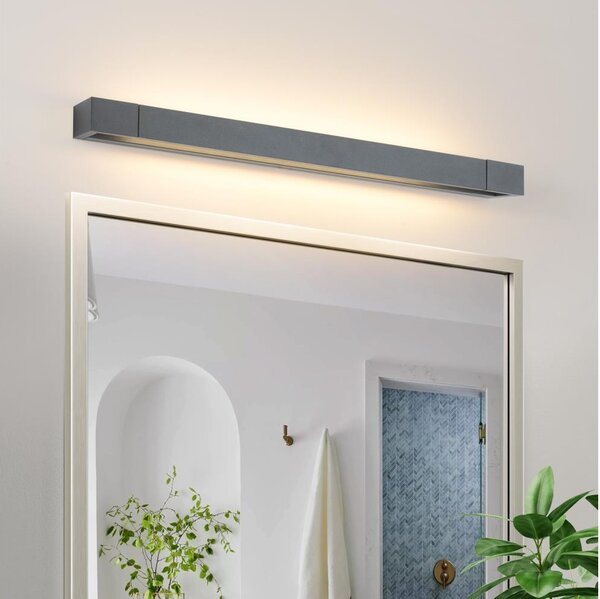 Brilagi - LED kúpeľňové osvetlenie zrkadla AQUA LINE LED/18W/230V 60 cm IP44 antracit