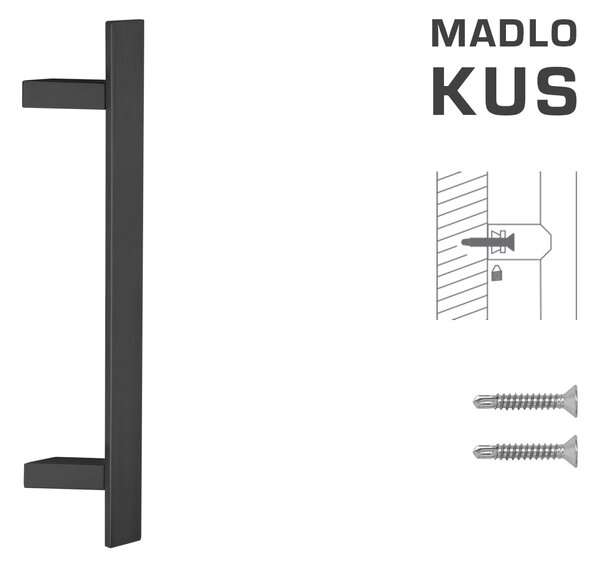 MPkovania FT - MADLO kód K41Z 40x10 mm ST ks Rozteč madla: 210 mm, Rozmer profilu madla: 40x10 mm, Dĺžka: 400 mm