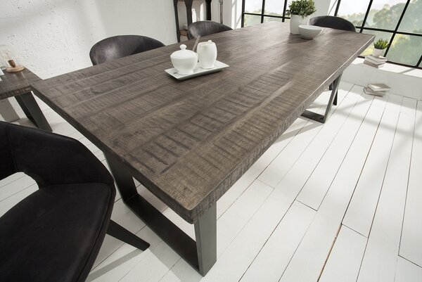 Jedálenský stôl IRONIC 180 cm - sivá