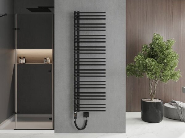 Mexen Neptun, elektrické vykurovacie teleso 1600 x 500 mm, 900 W, čierna, W101-1600-500-2900-70