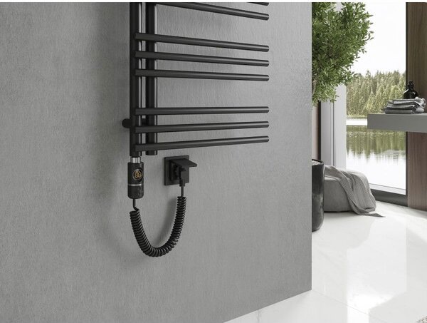 Mexen Neptun, elektrické vykurovacie teleso 1600 x 500 mm, 900 W, čierna, W101-1600-500-2900-70