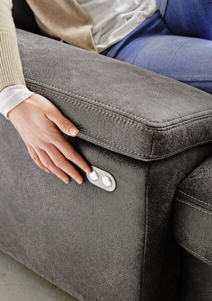 SEDACIA SÚPRAVA, textil, sivá Beldomo System - Sedačky