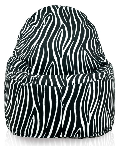 Kreslo Porto zebra