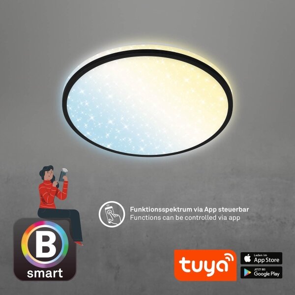 Brilo - LED Stmievateľné stropné svietidlo STARRY SKY LED/24W/230V Wi-Fi Tuya+ DO