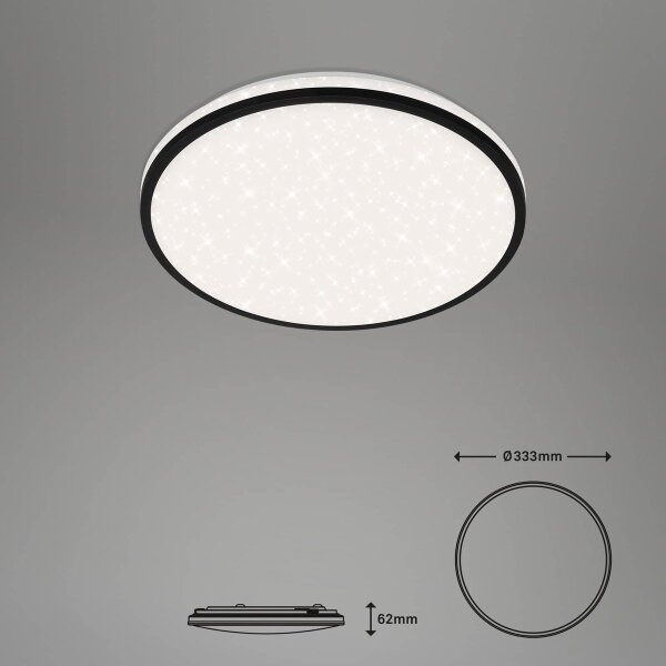 Brilo - LED Stmievateľné stropné svietidlo STARRY SKY LED/24W/230V Wi-Fi Tuya+ DO