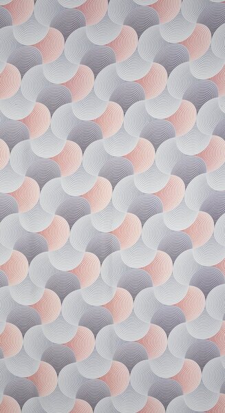 ZATEMŇOVACÍ ZÁVES NA KRÚŽKOCH ASETA 140X250 CM VZOROVANÁ