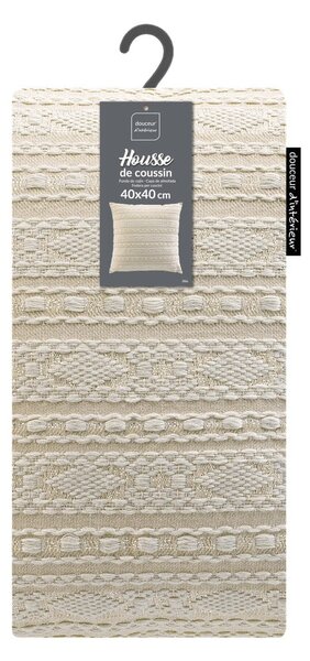 Obliečka na vankúš s prímesou bavlny 40x40 cm Ilies – douceur d'intérieur