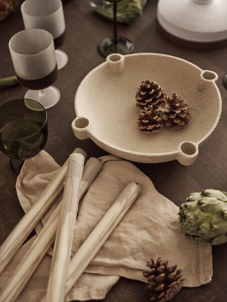 Adventný svietnik Ceramic Light Grey