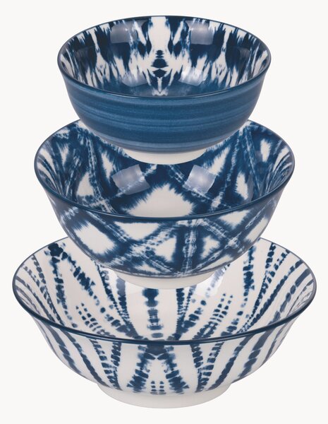 Porcelánové misky Blue, 3 ks