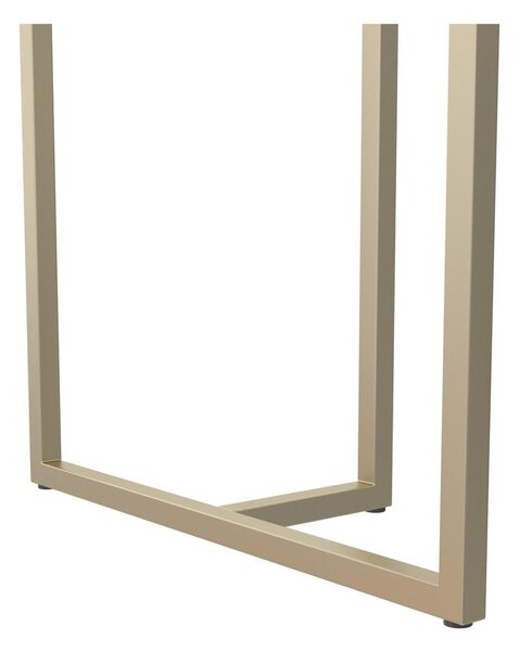 Jedálenský stôl s doskou v dekore mramoru 90x160 cm Astor – CosmoLiving by Cosmopolitan