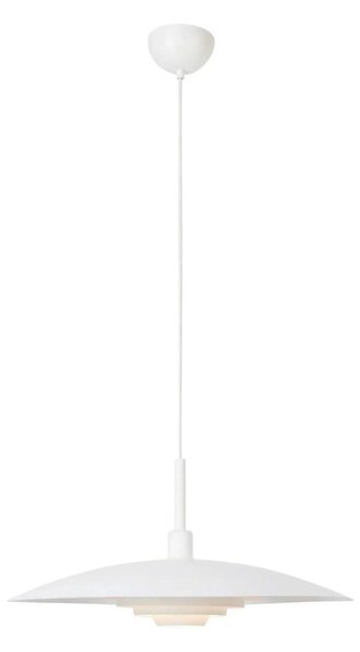 Markslöjd 108876 - Závesný luster PINY na lanku 1xE27/60W/230V pr. 57 cm biely