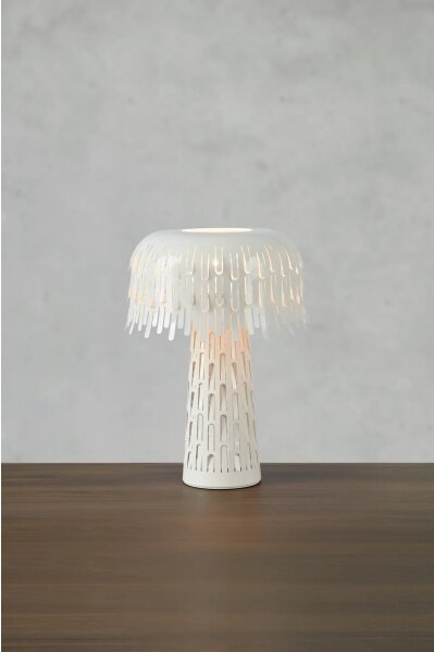 Markslöjd 109006 - Stolová lampa VERBERA 1xE14/40W/230V biela