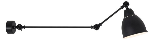 Brilagi - Nástenná lampa QUILL 1xE27/40W/230V 83 cm čierna