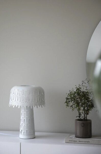 Markslöjd 109006 - Stolová lampa VERBERA 1xE14/40W/230V biela