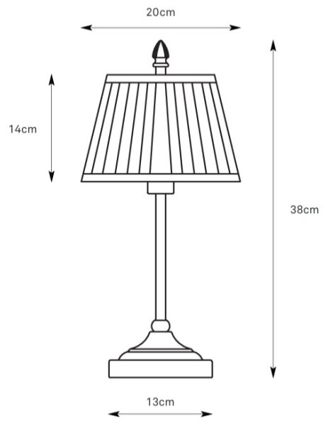 Markslöjd 108973 - Stolná lampa OXFORD 1xE14/40W/230V biela/mosadz