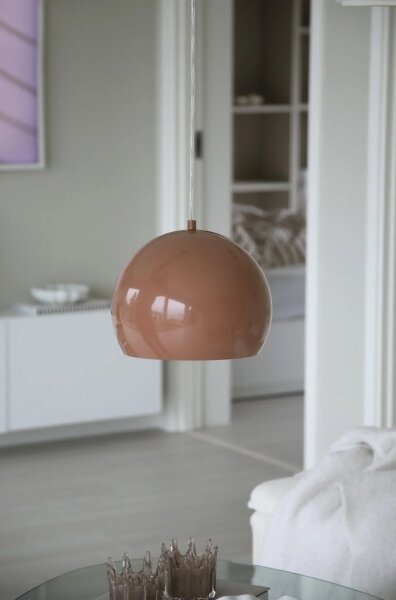 Markslöjd 108987 - Luster na lanku POP 1xE27/40W/230V priemer 28 cm hnedý