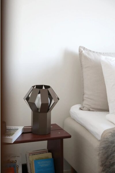 Markslöjd 109148 - Stolná lampa OCTA 1xE27/60W/230V hnedá
