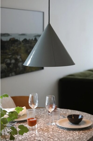 Markslöjd 109162 - Závesný luster na lanku TIP 1xE27/60W/230V sivý