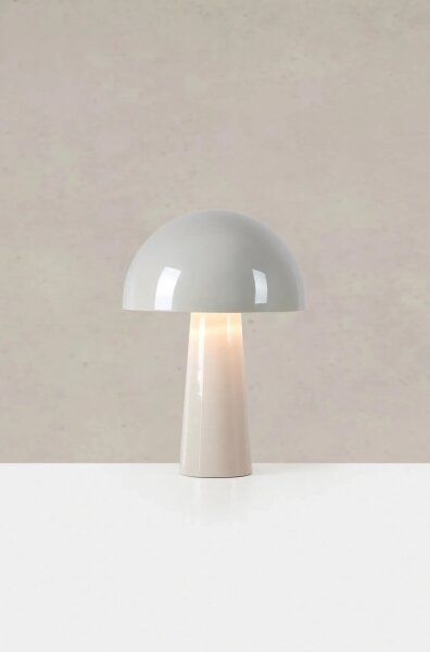 Markslöjd 108993 - Stolná lampa MANTAR 1xE14/40W/230V sivá