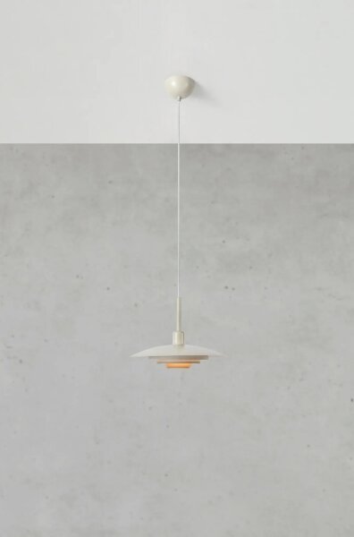 Markslöjd 108875 - Závesné svietidlo na lanku PINY 1xE27/60W/230V pr. 35 cm béžové