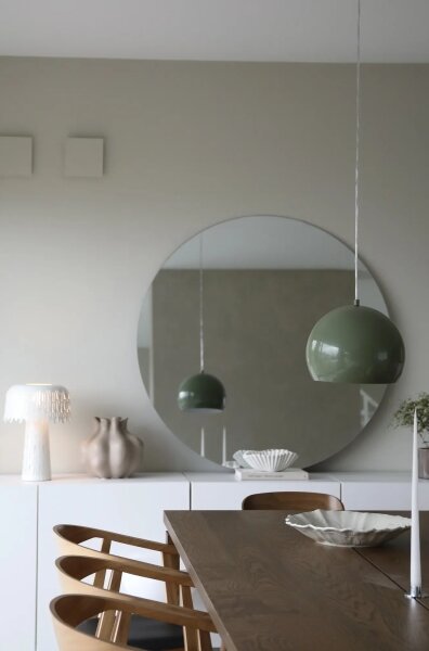 Markslöjd 108988 - Závesný luster POP na lanku 1xE27/40W/230V priemer 28 cm zelený
