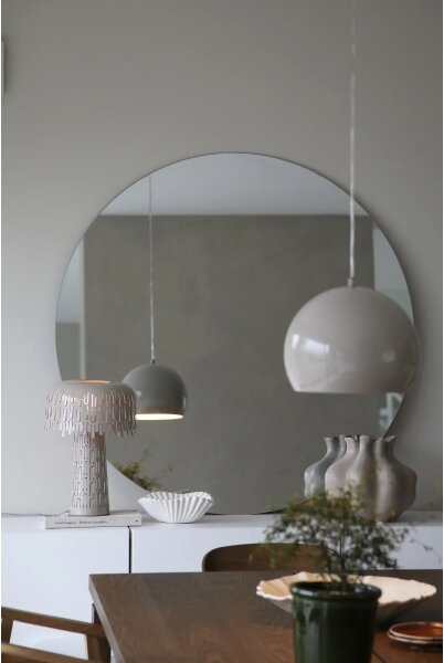Markslöjd 109005 - Stolná lampa VERBERA 1xE14/40W/230V sivá