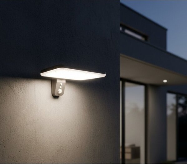 LED Solárne nástenné svietidlo PHOENIX LED/15W/3,2V 3000/4000K IP65 6000 mAh