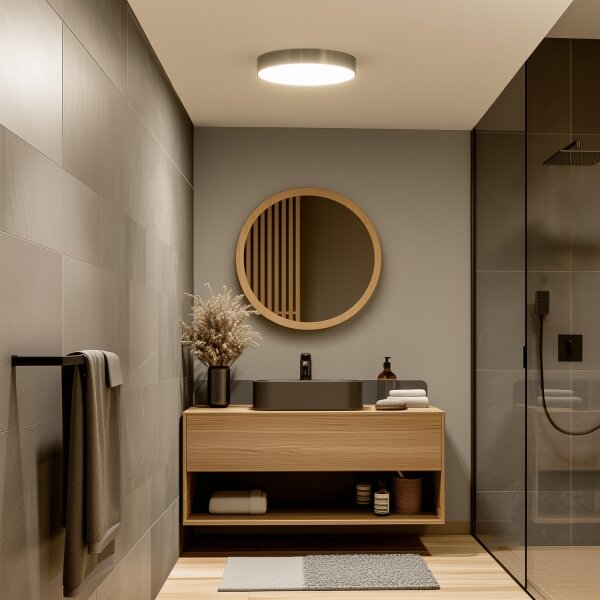 Brilagi - LED kúpeľňové stropné svietidlo POOL LED/36W/230V pr. 40 cm IP54 mosadz