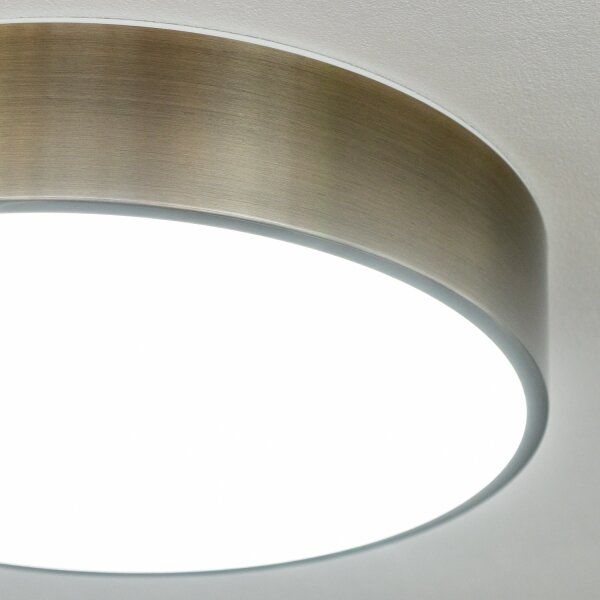 Brilagi - LED kúpeľňové stropné svietidlo POOL LED/24W/230V pr. 30 cm IP54 mosadz