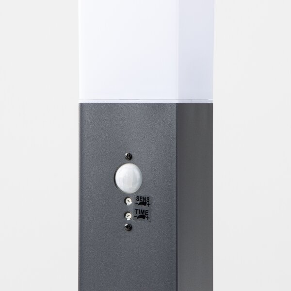 BRILAGI - Vonkajšia lampa s čidlom NOVA 1xE27/15W/230V 40 cm IP44 antracit