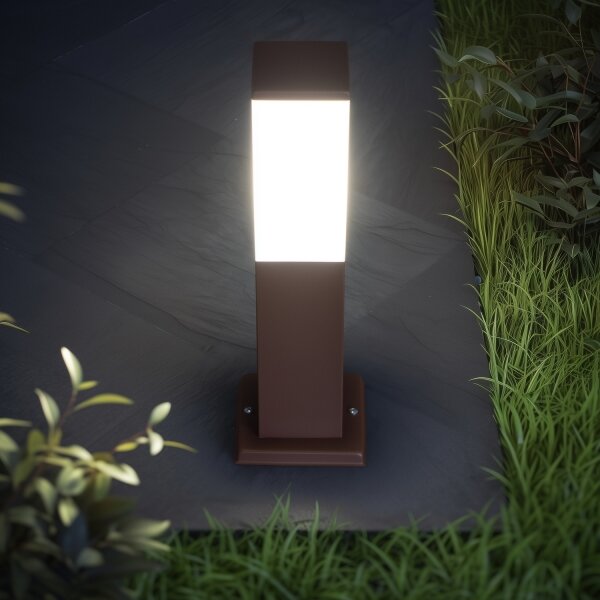 Brilagi - Vonkajšia lampa NOVA 1xE27/15W/230V 40 cm IP44 hnedá