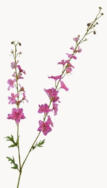 Rastlinné dekorácie Delphinium Real Touch, 2 ks