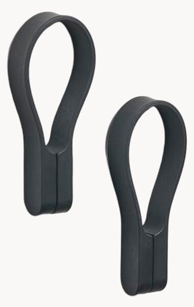 Silikónové magnetické držiaky na uteráky Loop, 2 ks