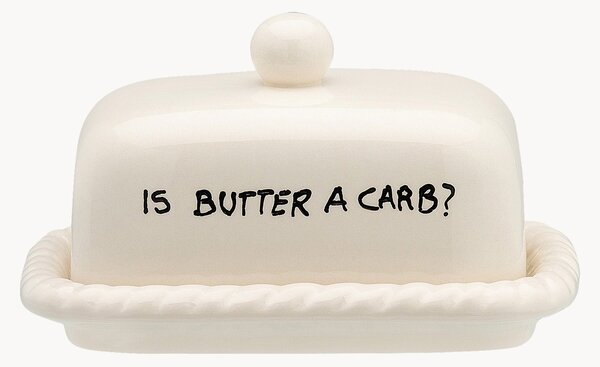 Ručne vyrobená maselnička Is Butter a Carb