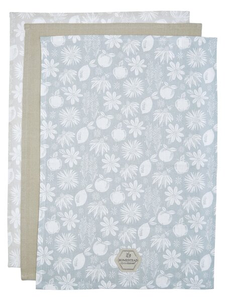 Bavlnené utierky v súprave 3 ks 45x65 cm Homestead - Cooksmart ®