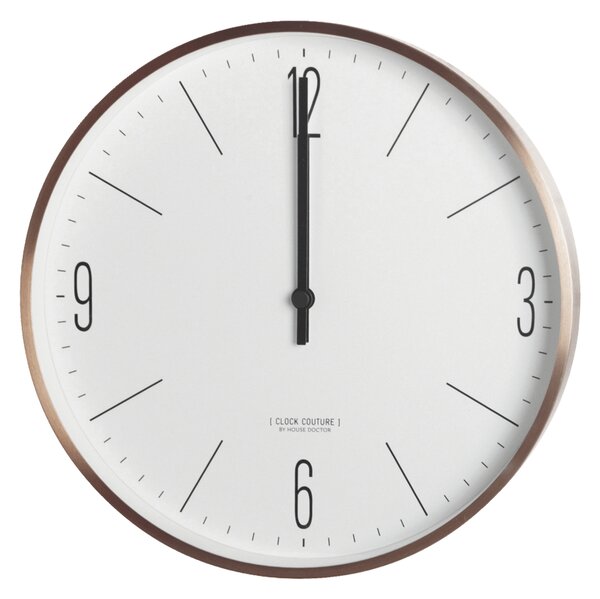 HOUSE DOCTOR Nástenné hodiny Clock Couture ∅ 30 cm