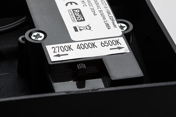 Rabalux BATIDA LED Vonkajšie nástenné svietidlo LED/9W/230V/CCT/IP54 čierna