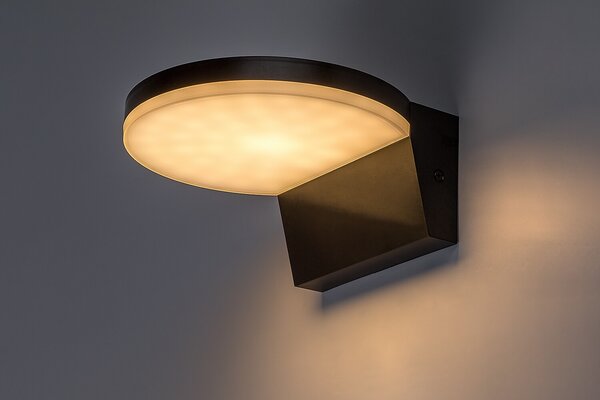 Rabalux BATIDA LED Vonkajšie nástenné svietidlo LED/9W/230V/CCT/IP54 čierna