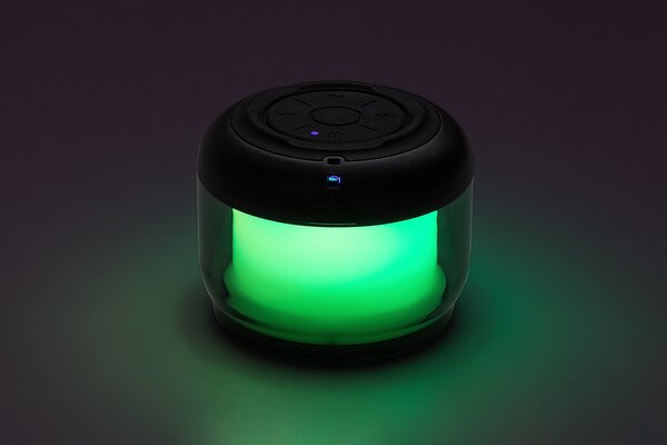 Rabalux RADELIA RGB Stolná lampa s reproduktorom RGB/3W/3,7V 500mAh