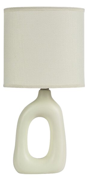 Rabalux SYLIRA stolná lampa, krémová farba