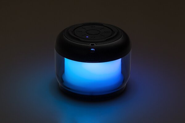 Rabalux RADELIA RGB Stolná lampa s reproduktorom RGB/3W/3,7V 500mAh